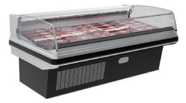 Vitrine de Supermarket Meat Deli de boucher MC2 R404a