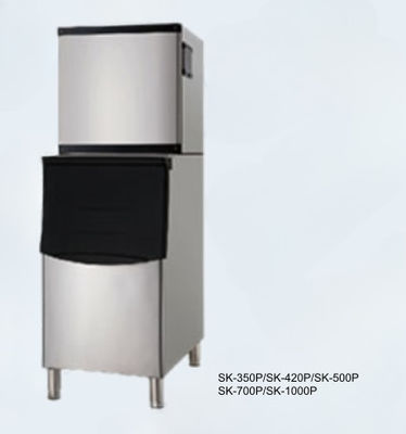 Type modulaire machine à glace de Sk-350p de cube aucun petit dessert commercial de nettoyage de démontage