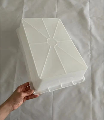 Réfrigérateur Équipement d'épicerie Fournitures Clair Petite boîte en plastique de qualité alimentaire Pour la cuisine