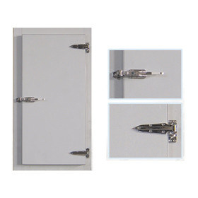 La promenade articulée de porte d'oscillation dans la moitié de congélateur a enterré la porte de chambre froide d'entreposage au froid