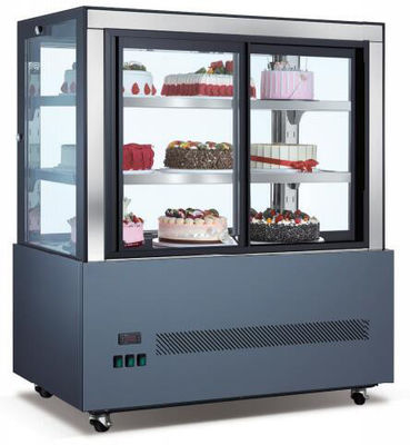 La vitrine commerciale de gâteau de partie supérieure du comptoir a frigorifié la vitrine de dessert