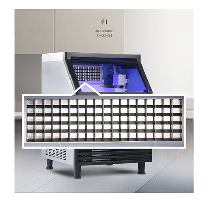 Entreposage dans la glace élevé rapide commercial de la barre KTV de SK-210P petit de machine verticale de glaçon